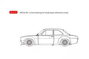RS0142 Ford Escort Mark 1 White kit RS0142 Ford Escort Mark 1 White kit